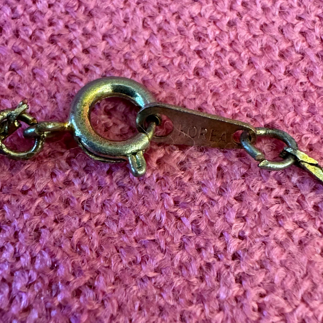Vintage Korea Costume Jewellery Necklace