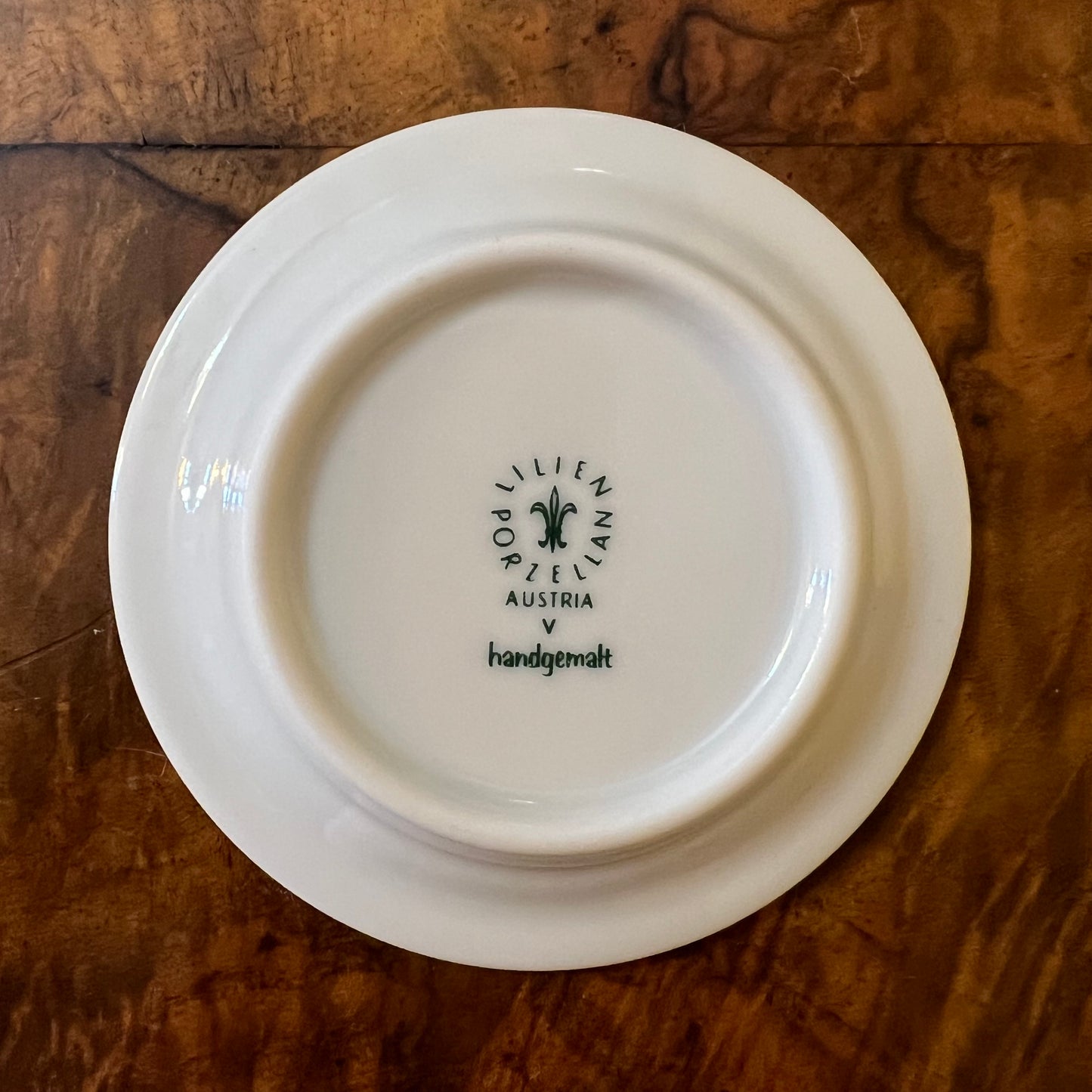 Lilien Porzellan Austria Floral Plate