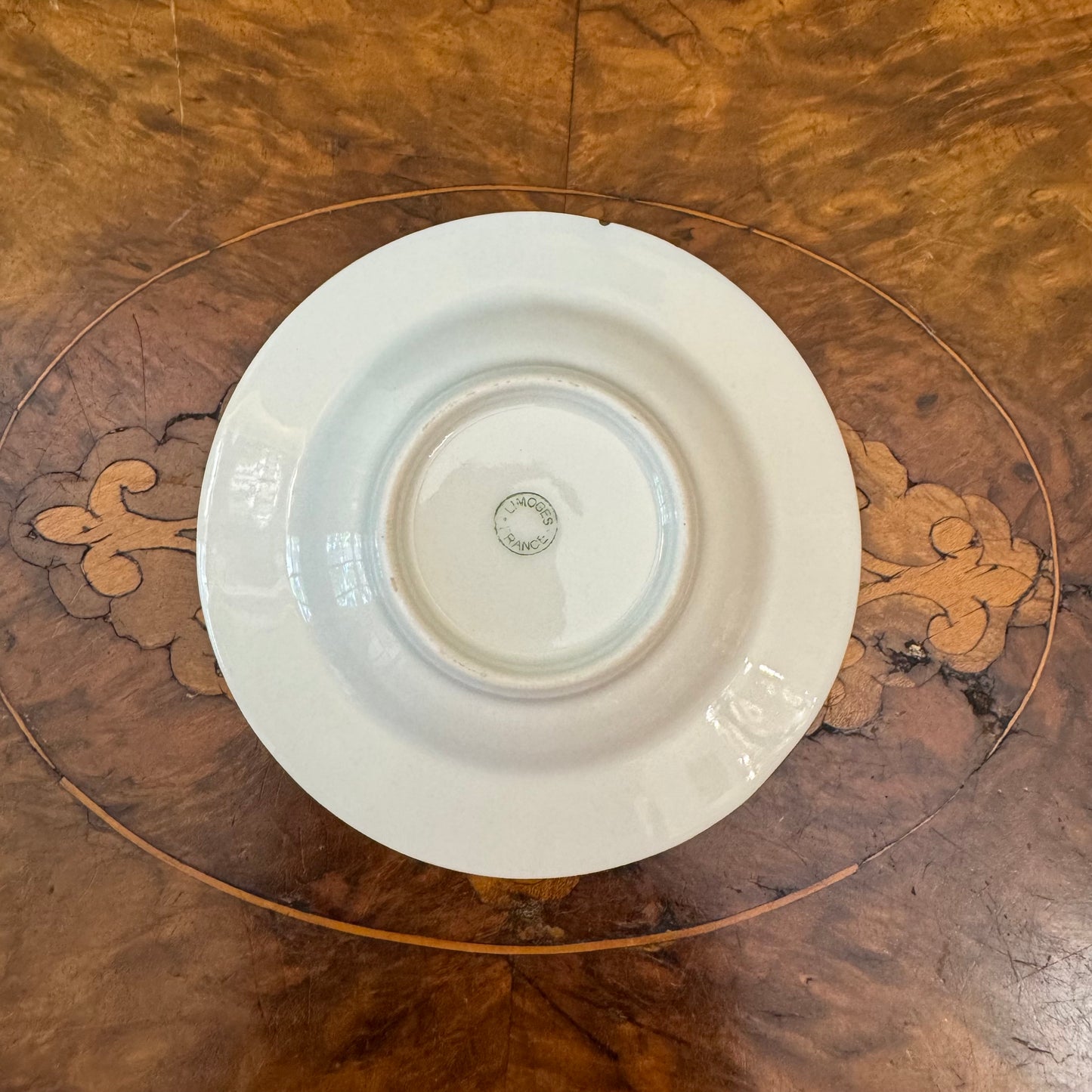 Limoges France Courting Print Ashtray
