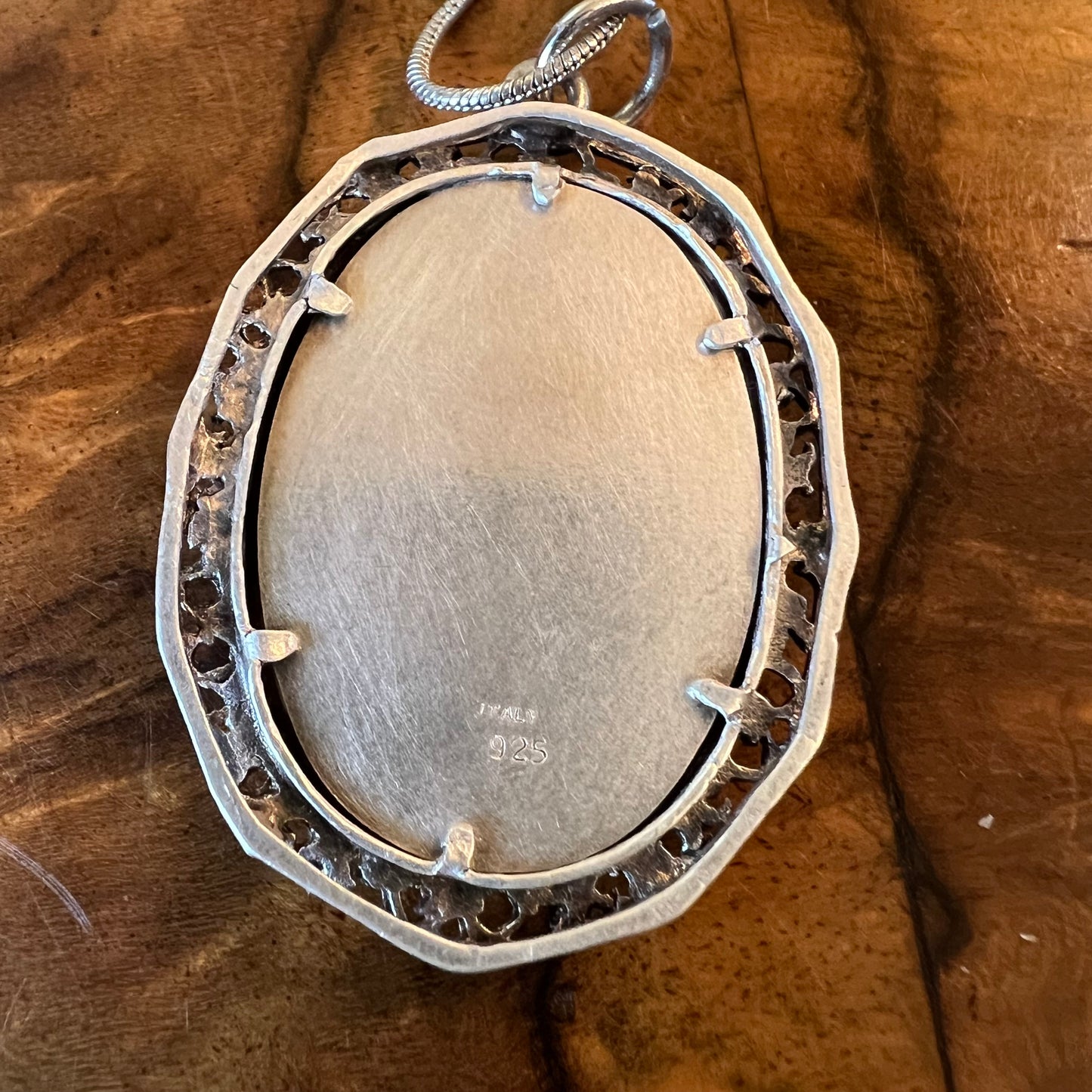 Limoges Sterling Silver Pendant