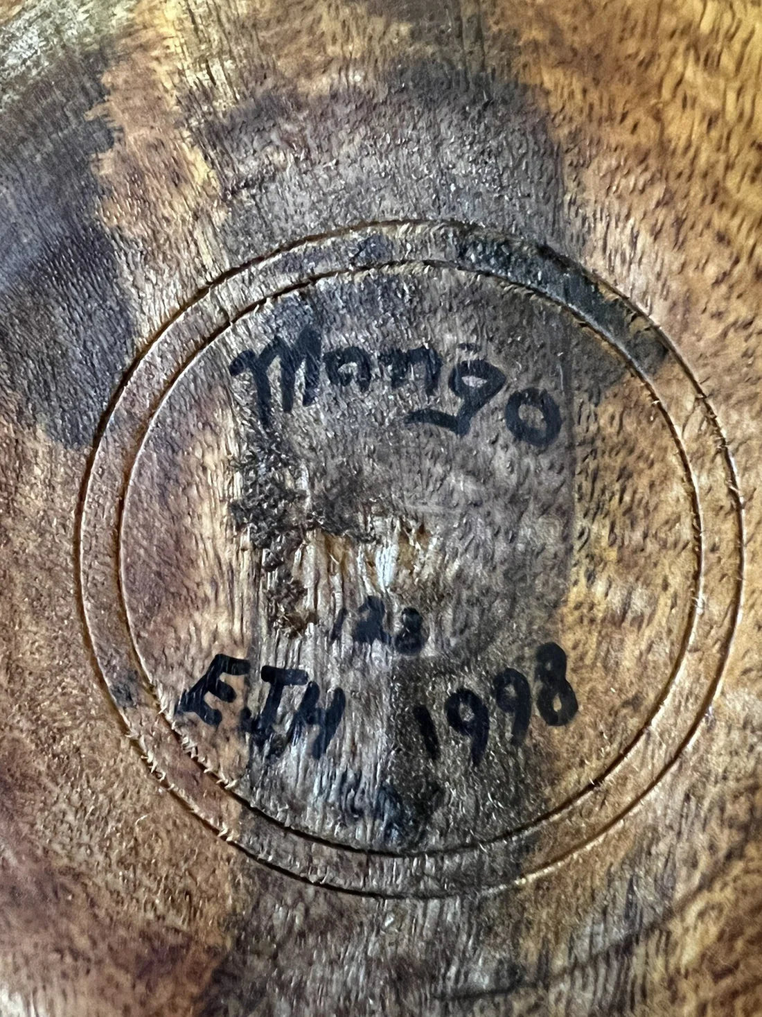 Mango Wood Handmade Bowl