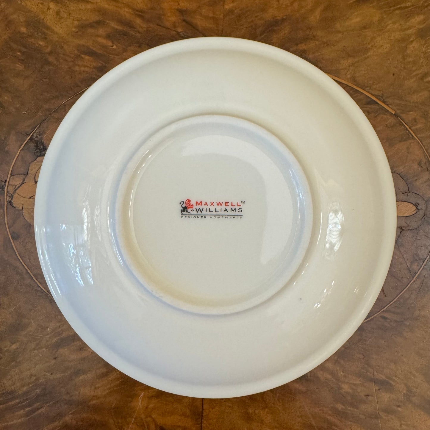 Maxwell & Williams White Saucer