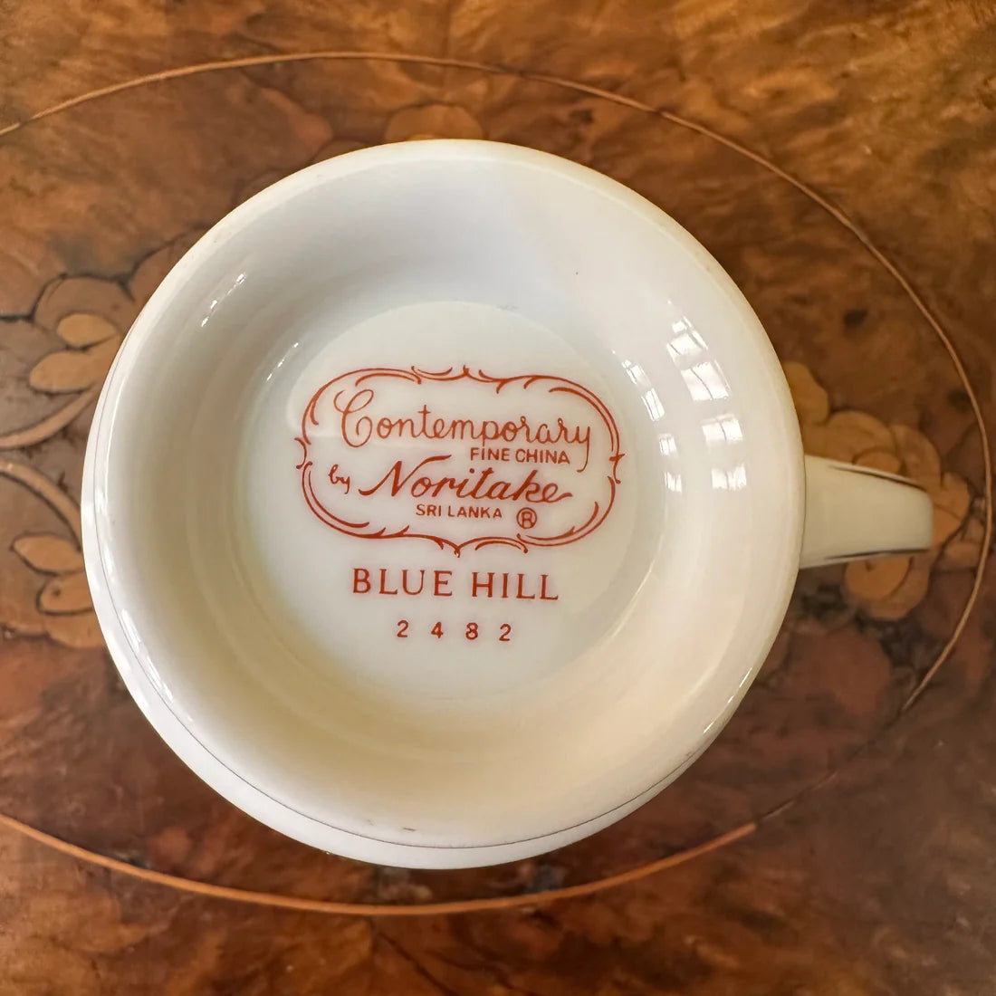Vintage Noritake Blue Hill Tea Cup