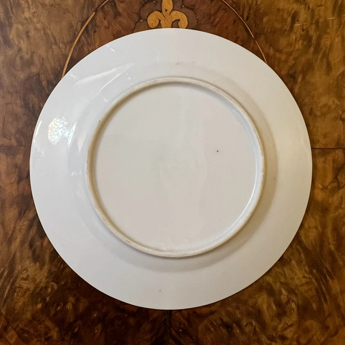 Vintage Oriental Print Tea Cup Trio Set