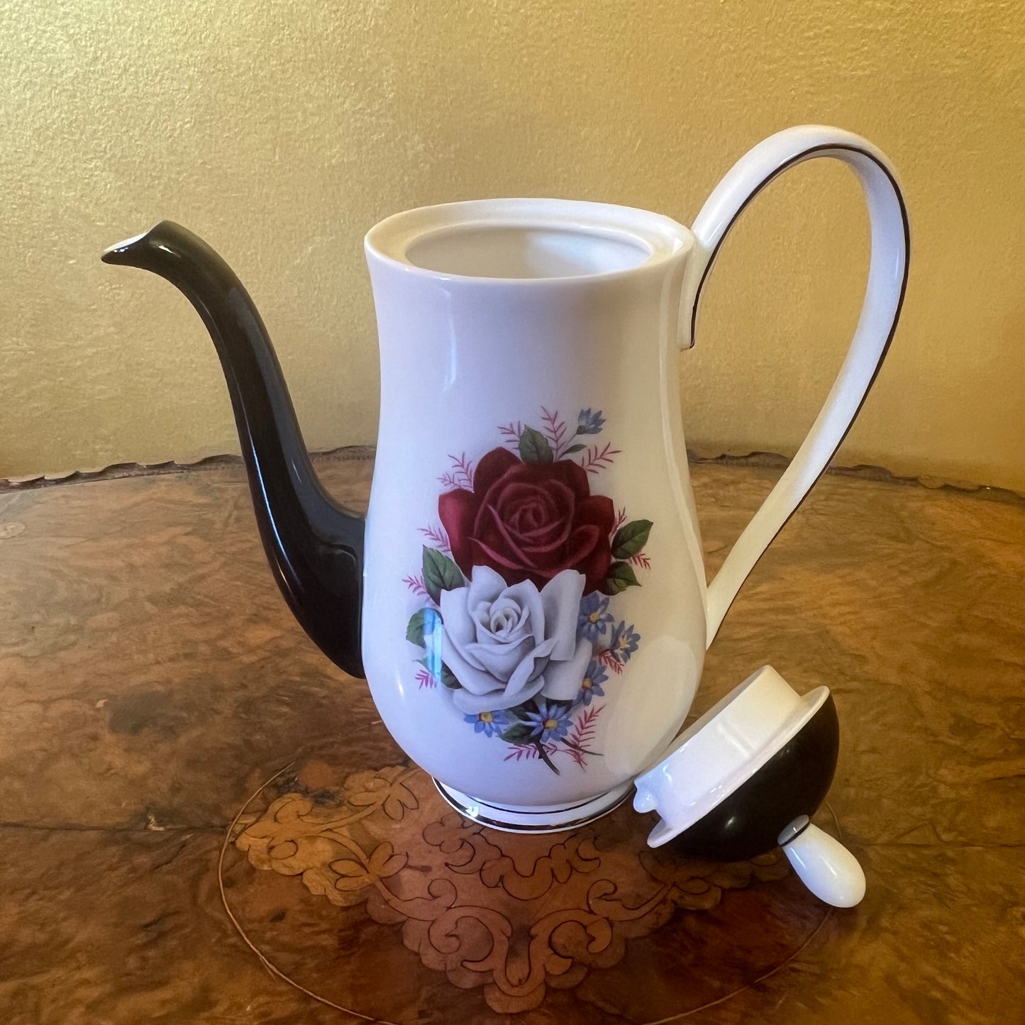 Queen Anne Duet Coffee Pot Vintage
