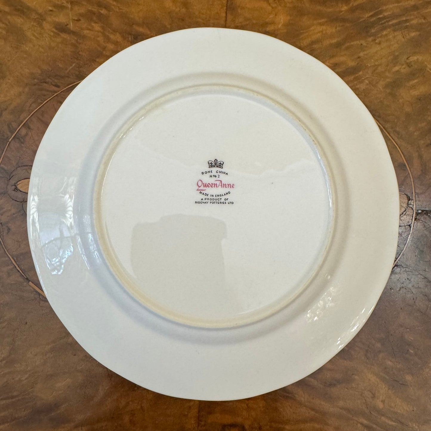Queen Anne Pink Floral Pint Side Plate