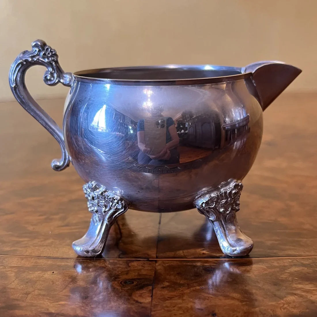 Vintage Ranleigh Silver Plated Tea Pot, Milk & Sugar Set