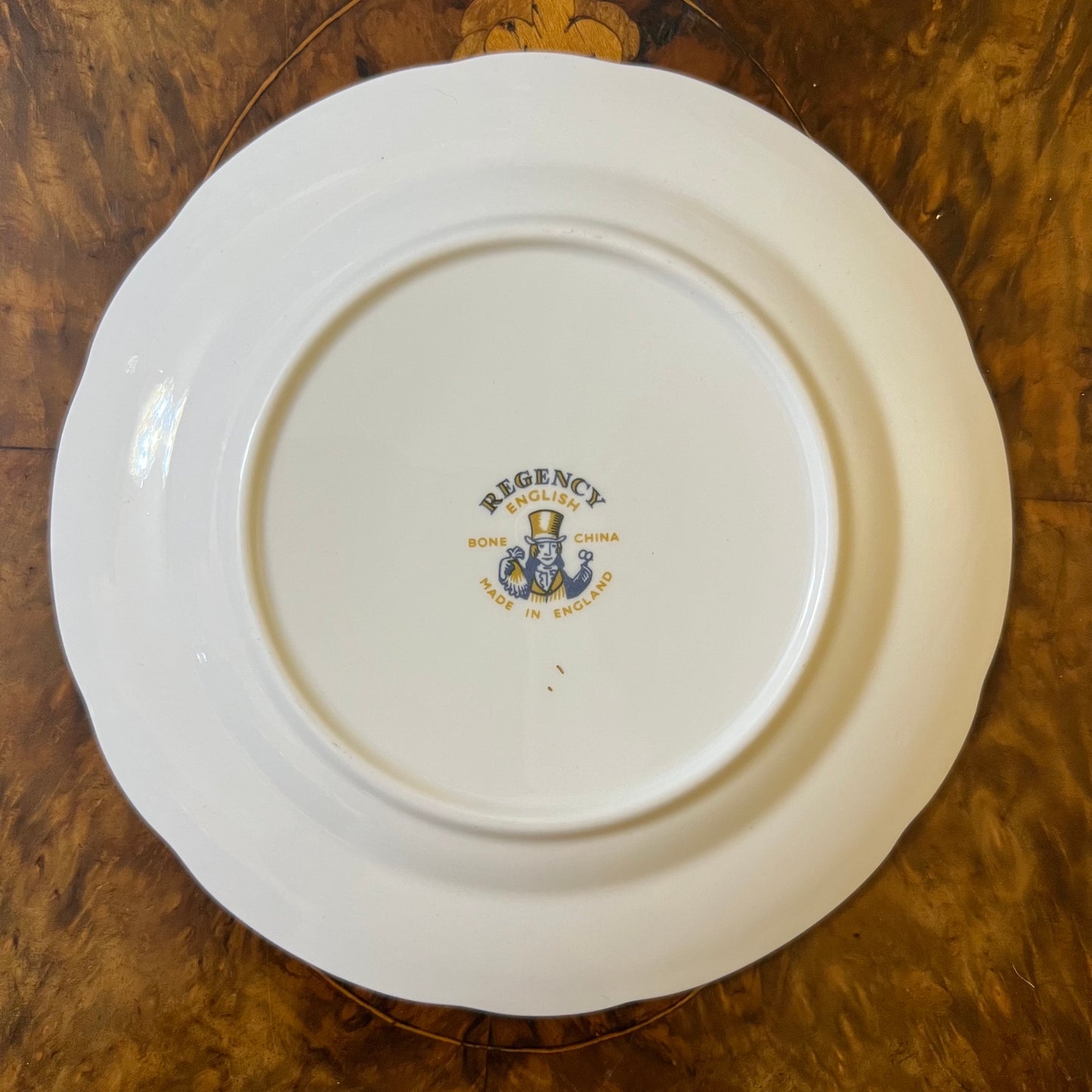 Regency Blue Floral Side Plate