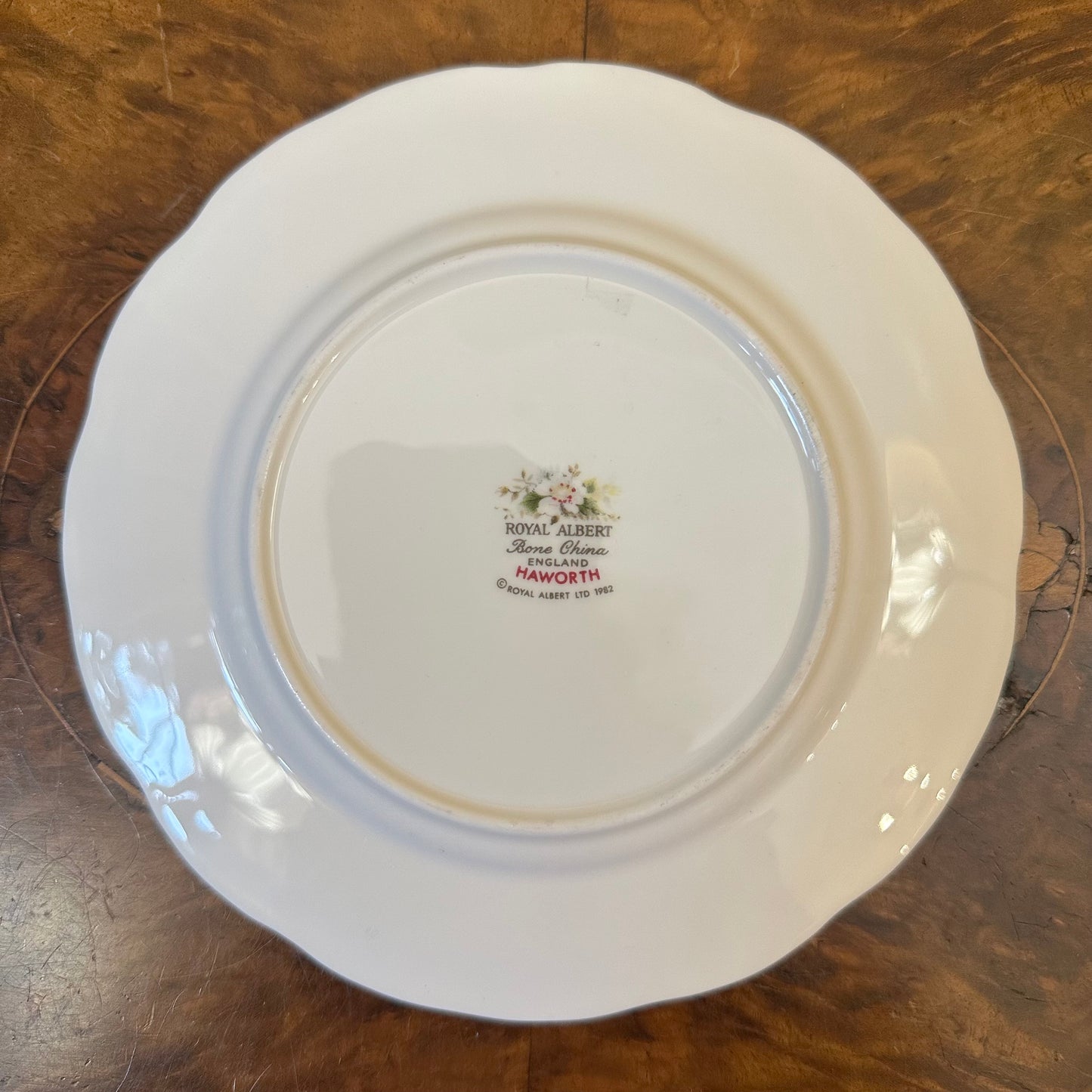 Royal Albert Haworth Plate