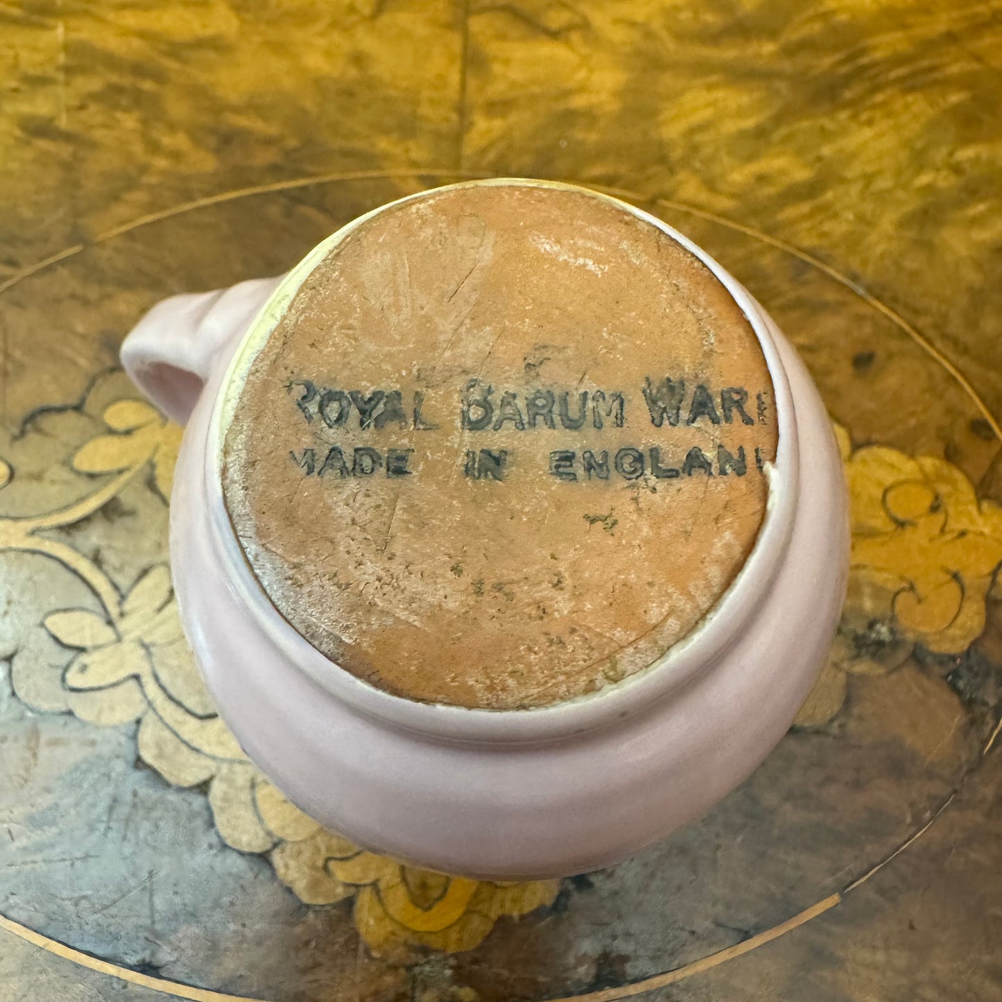 Royal Barum Ware Pink Jug
