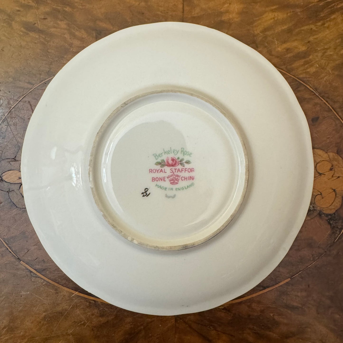Royal Stafford Berkeley Rose Saucer