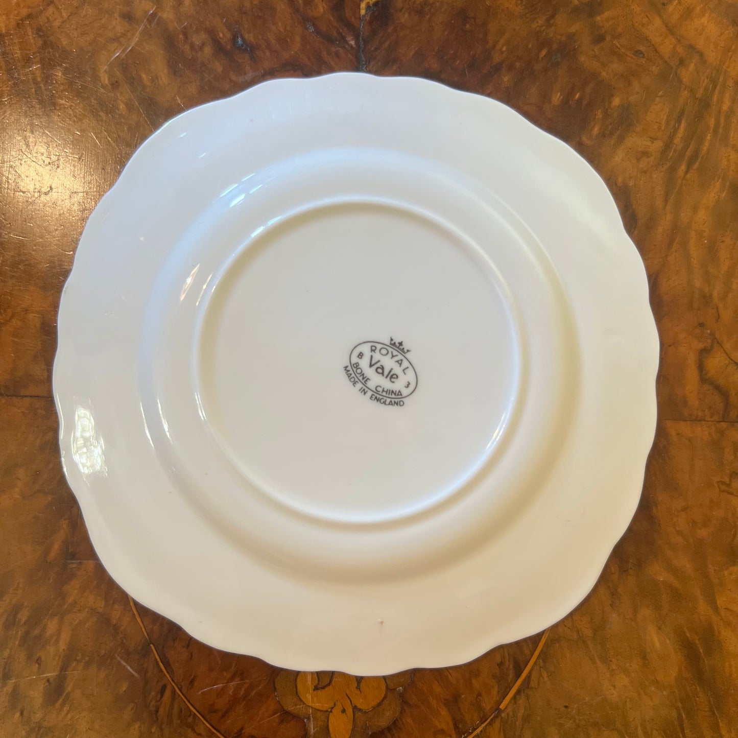 Royal Vale White Rose Side Plate