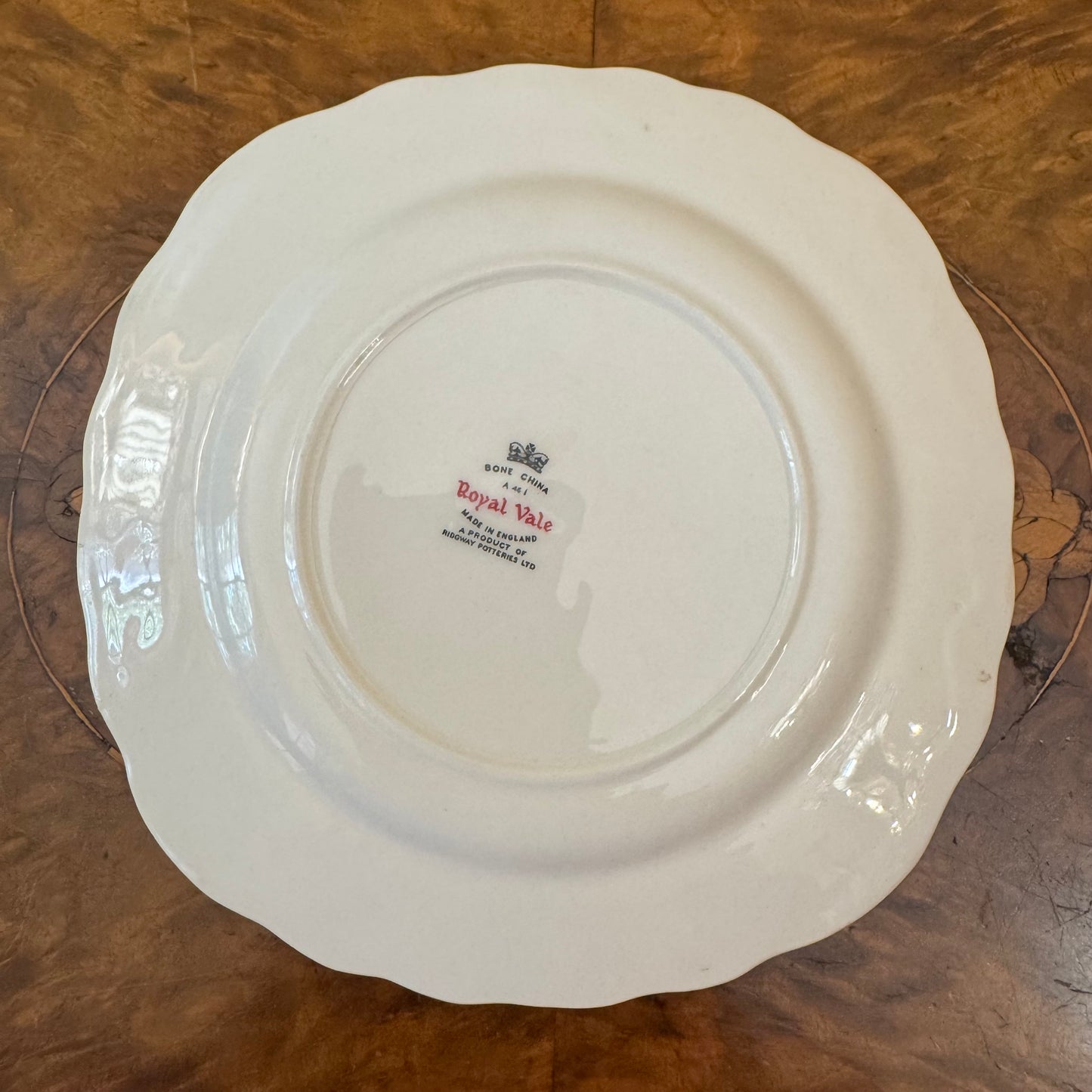 Royal Vale Yellow Rose Print Saucer