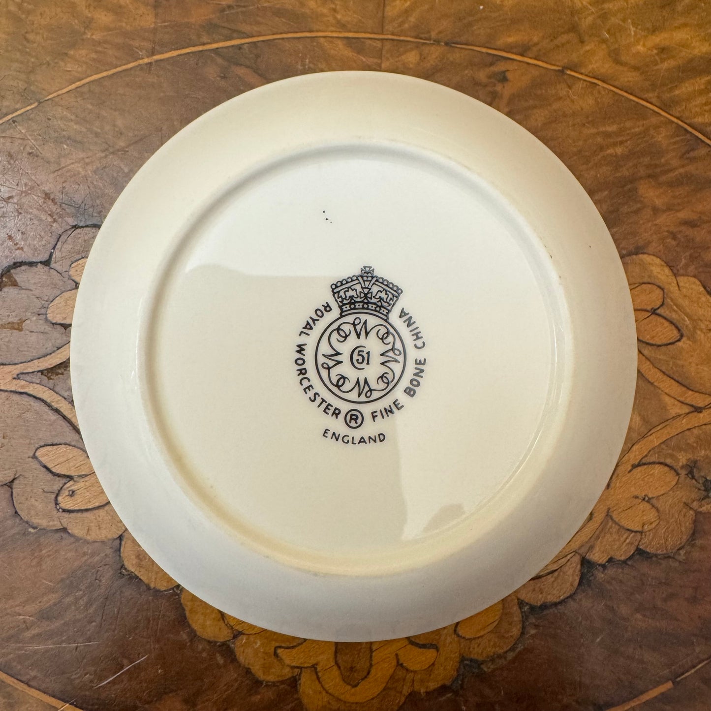 Royal Worcester Alpine Flower Dish