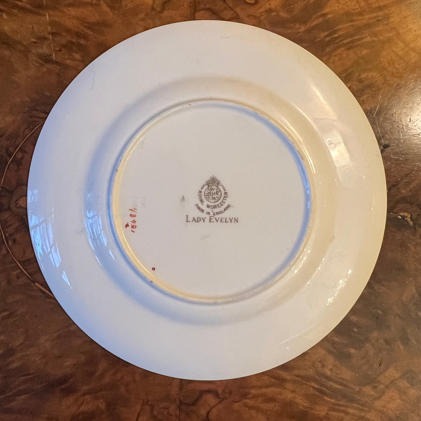 Royal Worcester Lady Evelyn Plate