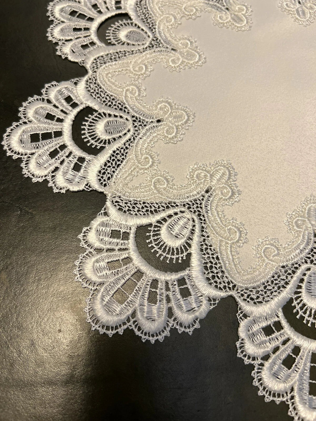 Vintage Scalloped Edge Doily