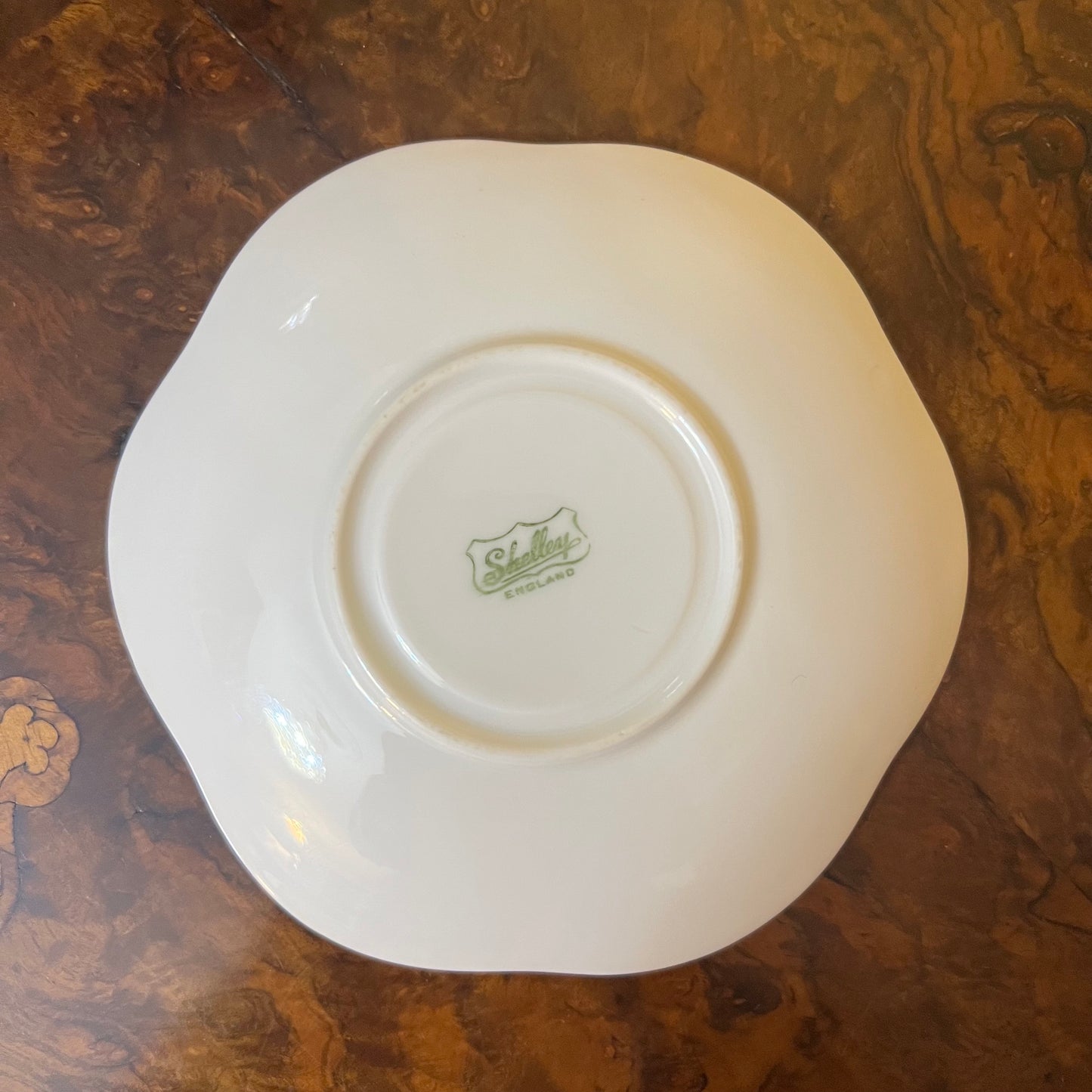 Shelley Dainty White Saucer Plate
