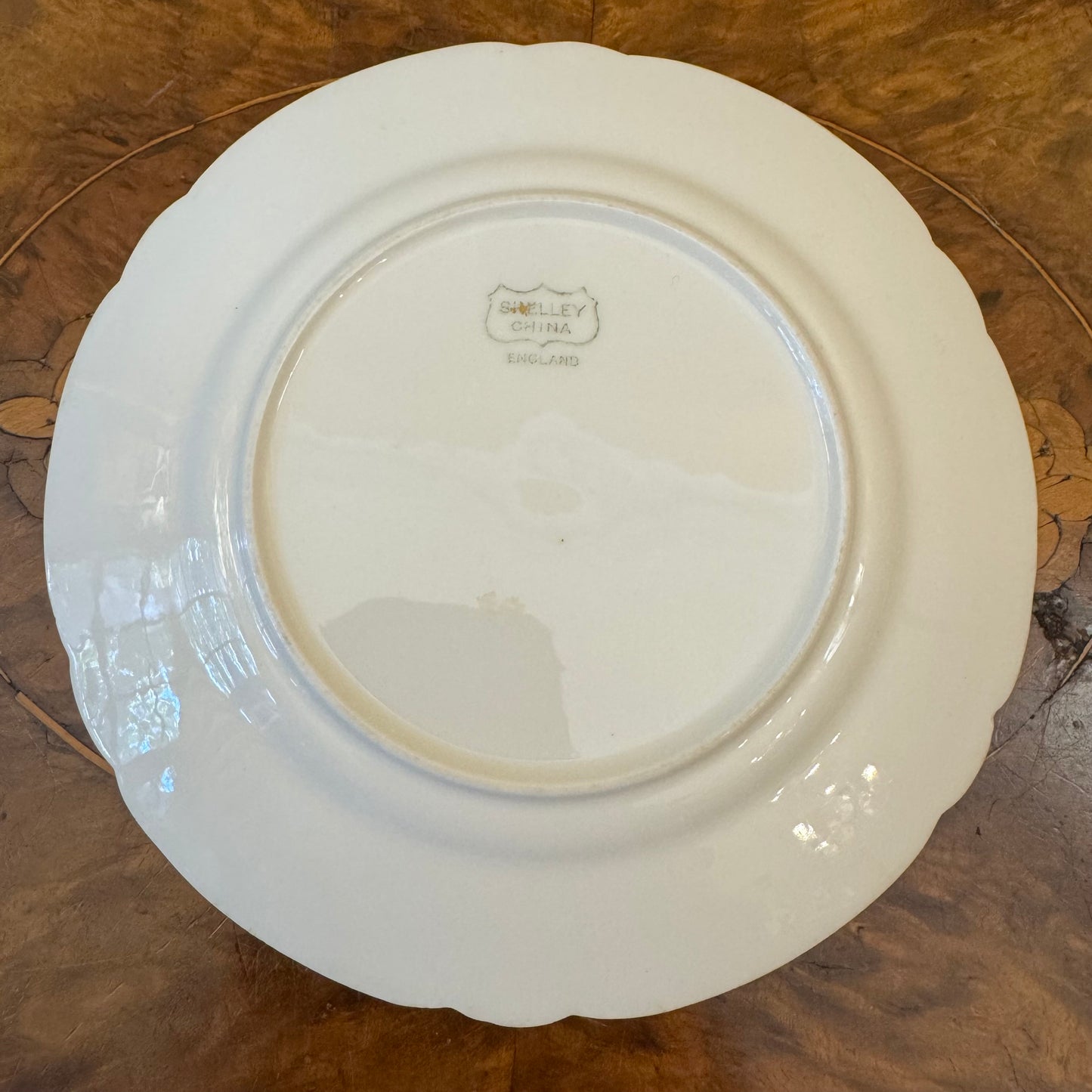 Shelley White Scalloped Side Plate