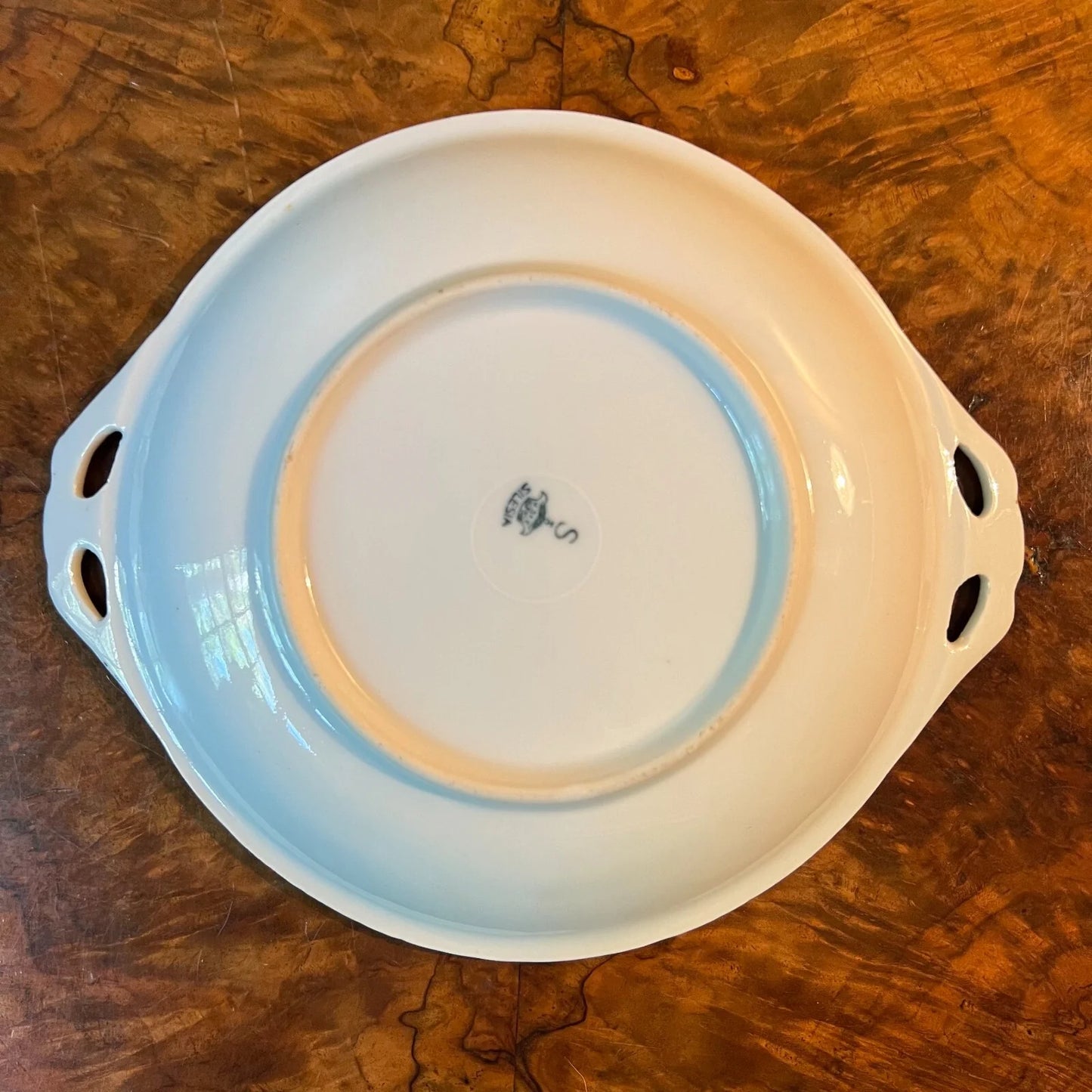 Silesia Cutting Cupids Wing Print Dish