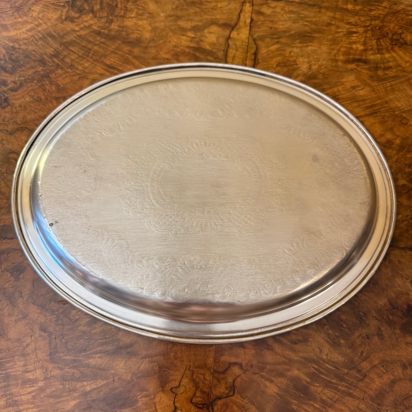 Silver Plate Engraved Coach Manager
