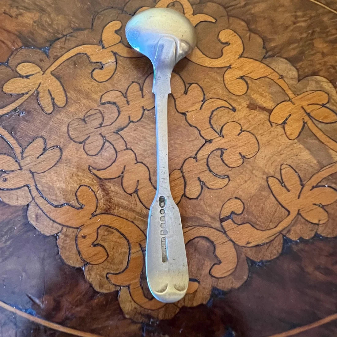 Antique Silver Plate Small Spoon
