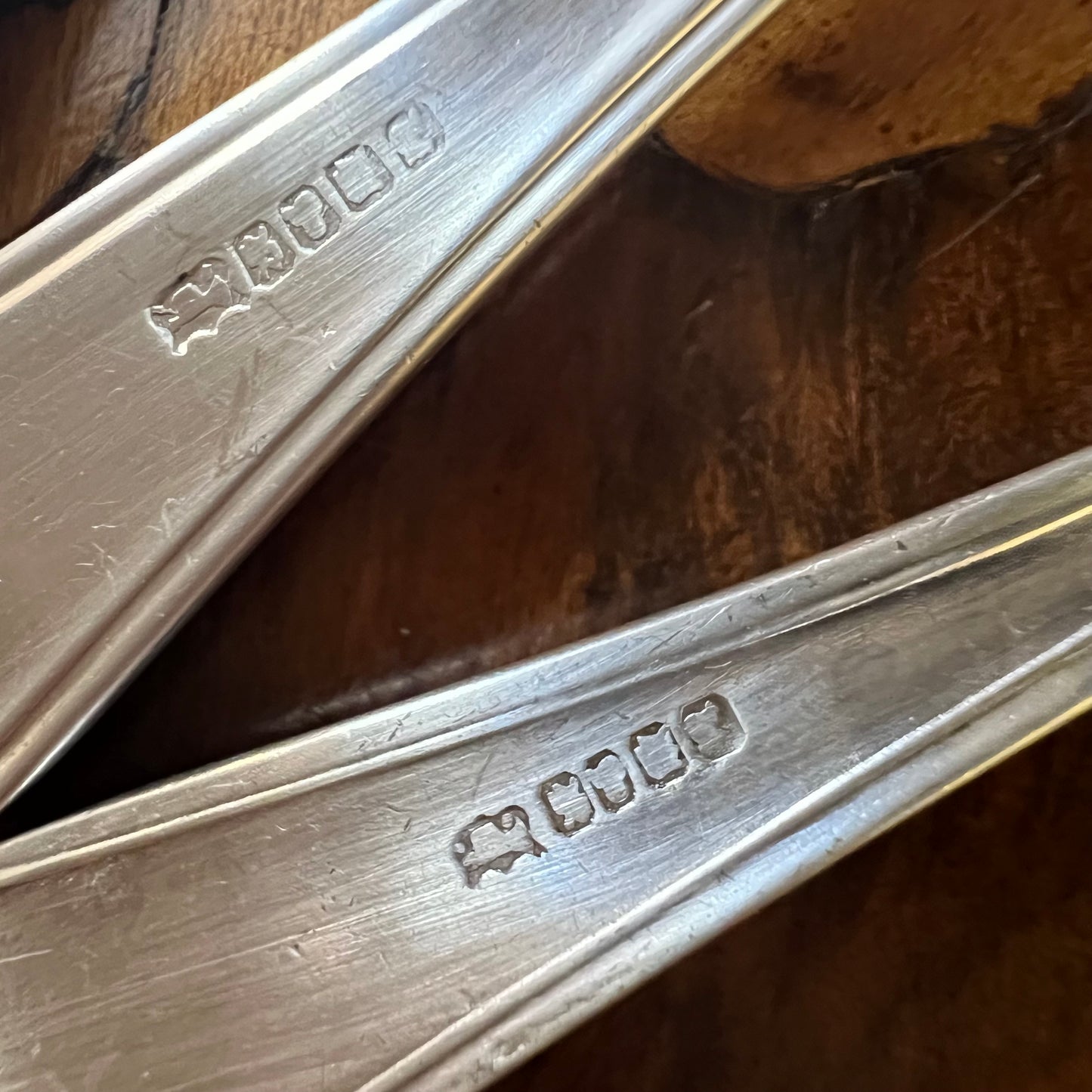 Silver Plated Desert Forks