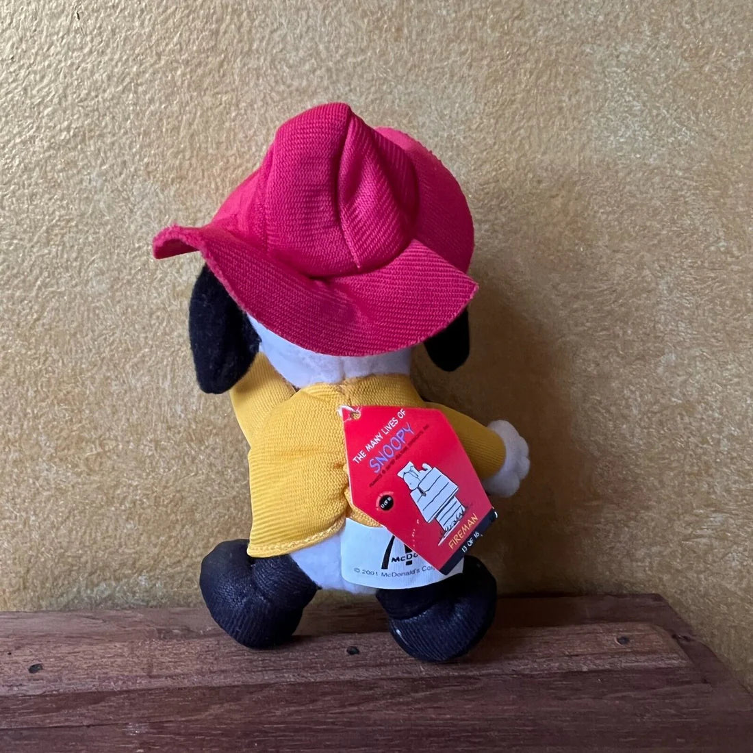The Many Lives Of Snoopy Fireman McDonalds Toy