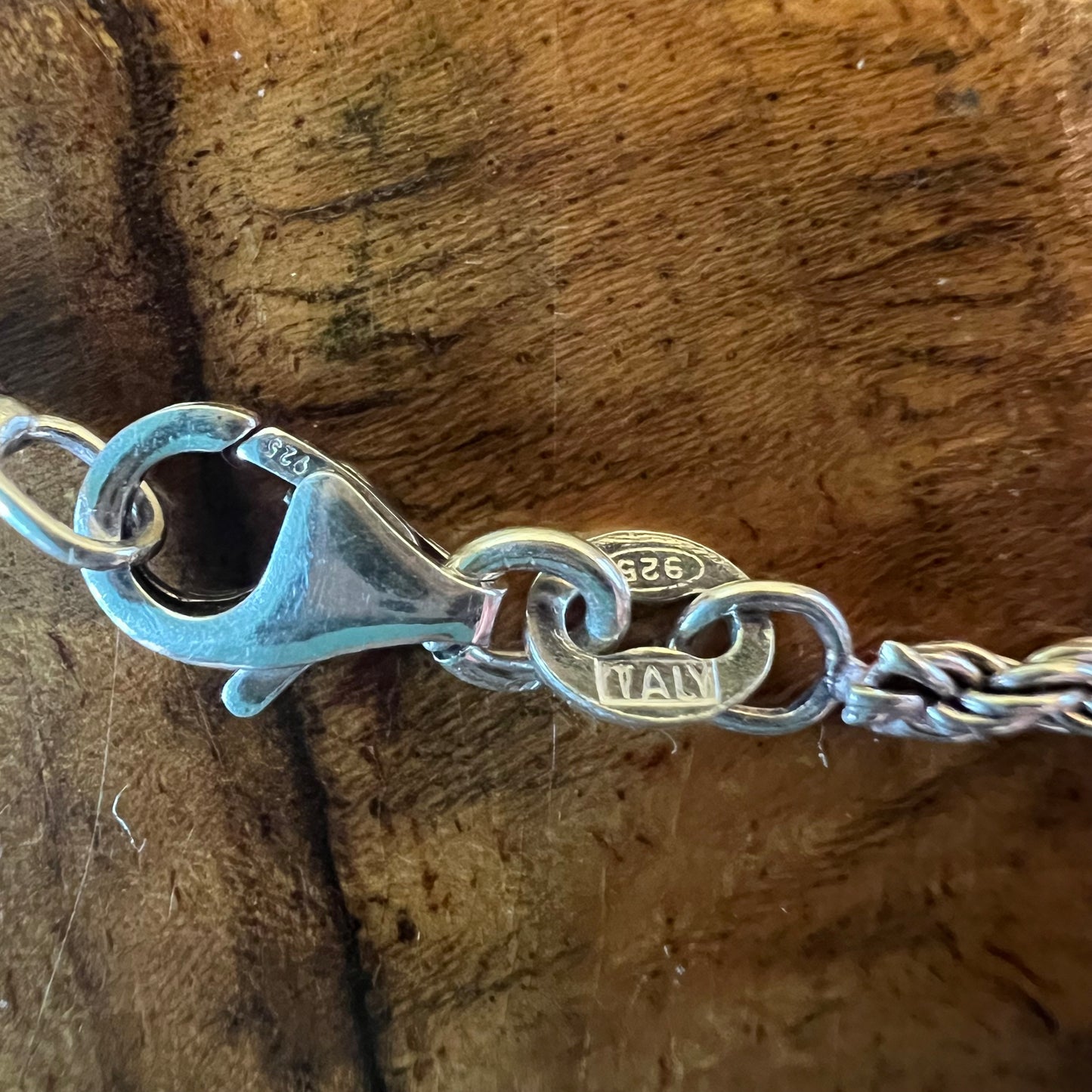 Sterling Silver Heart Charm Bracelet