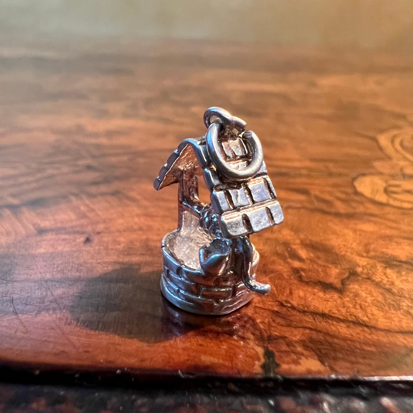 Sterling Silver Well Pendant Charm