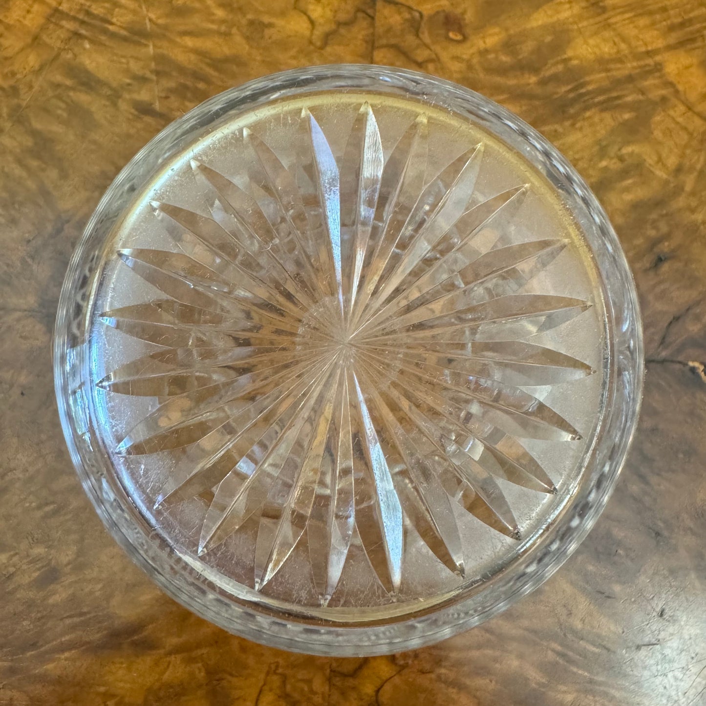 Stuart Crystal Vase Vintage