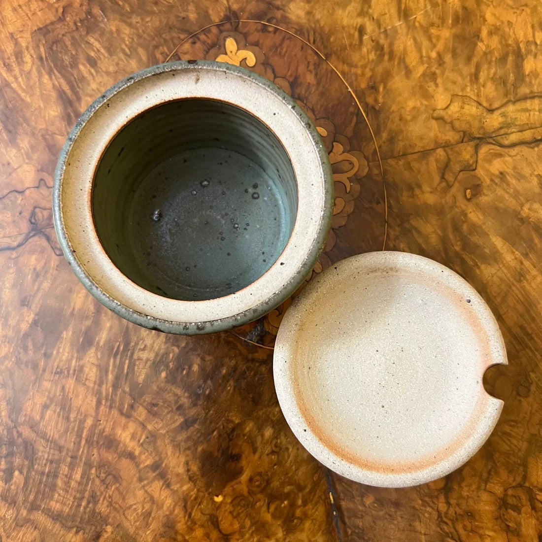 Pottery Sugar Bowl