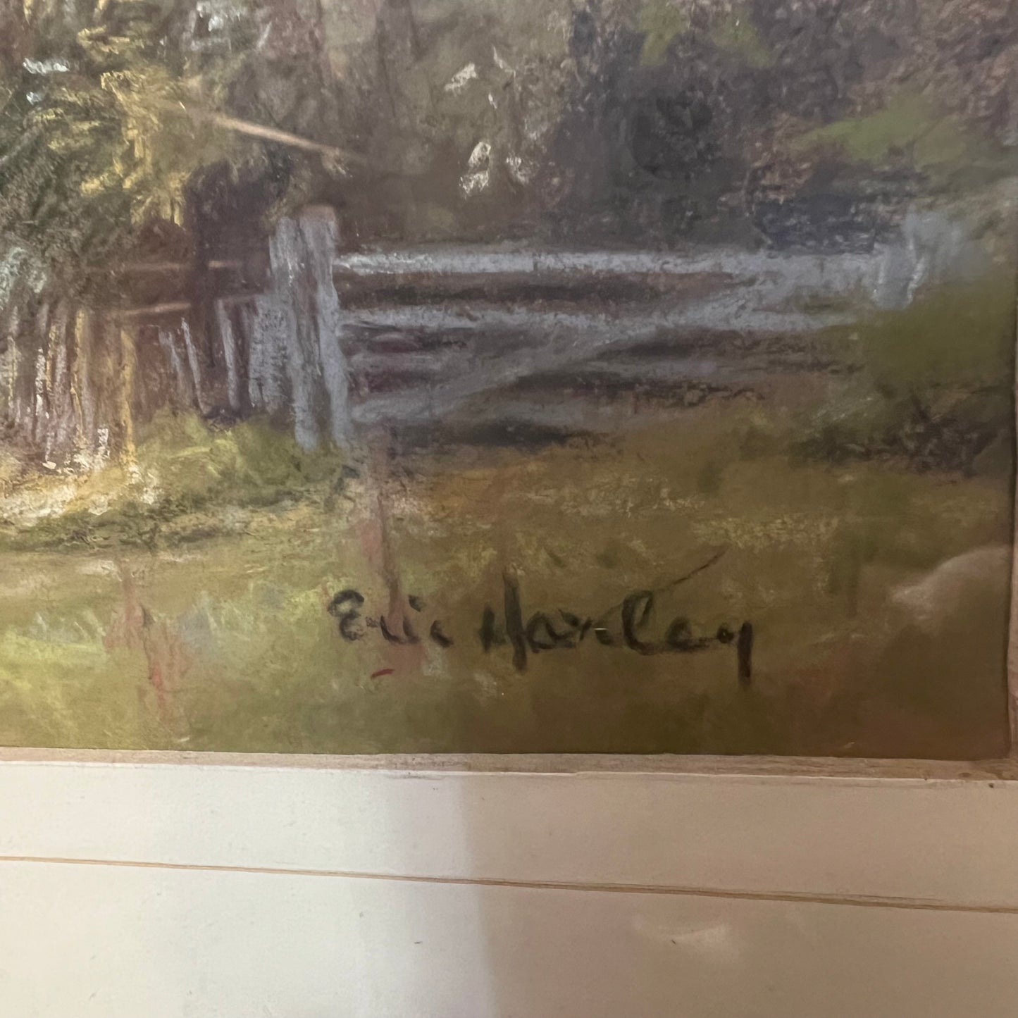 Surrey Landscape By Eric Harley Artwork