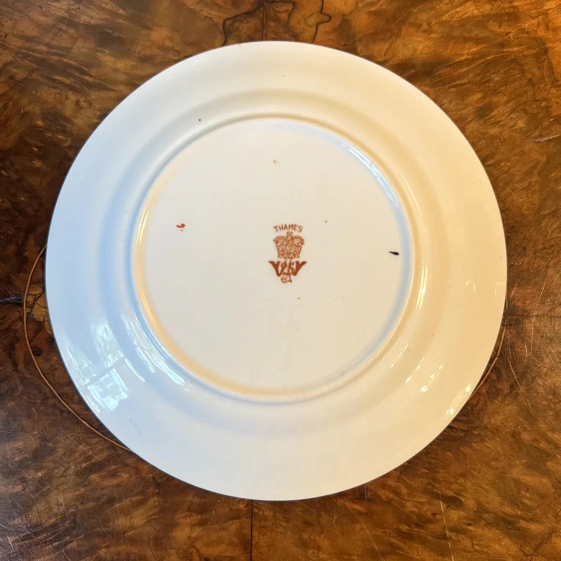 Thames Gold Floral Print Side Plate