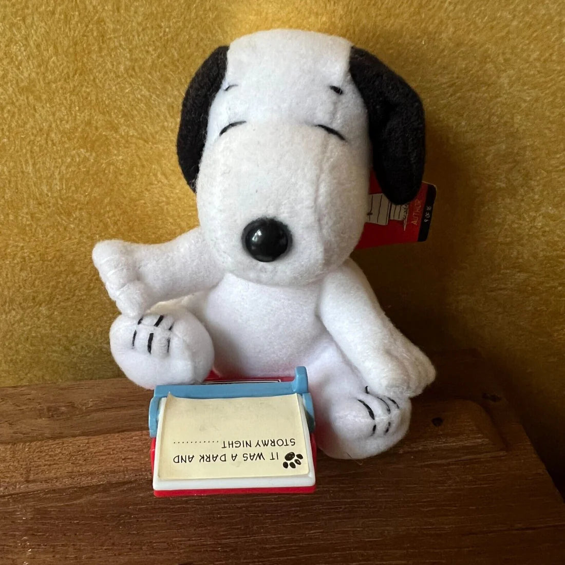 The Many Lives Of Snoopy Author McDonalds Toy