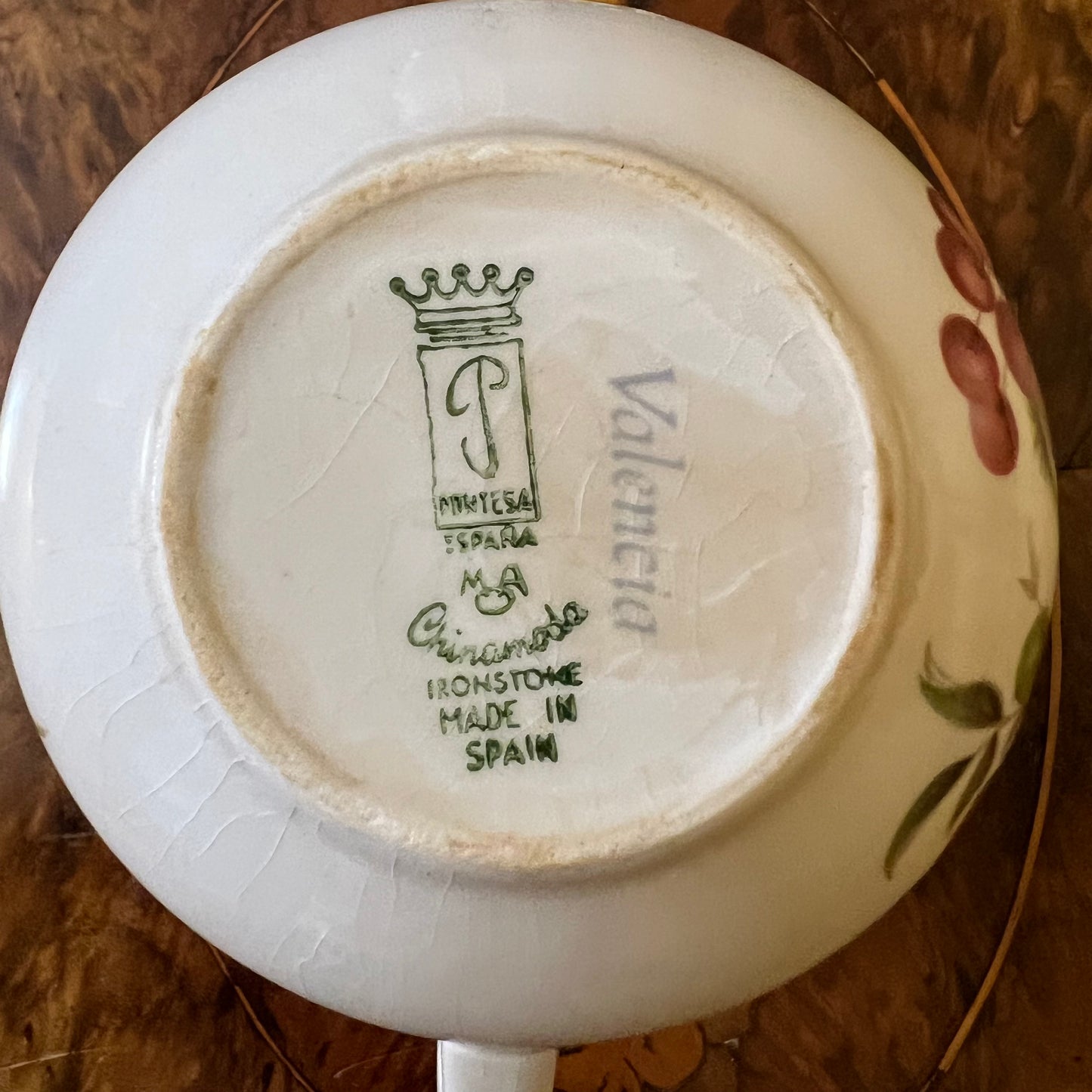 Valencia Ironstone Fruit