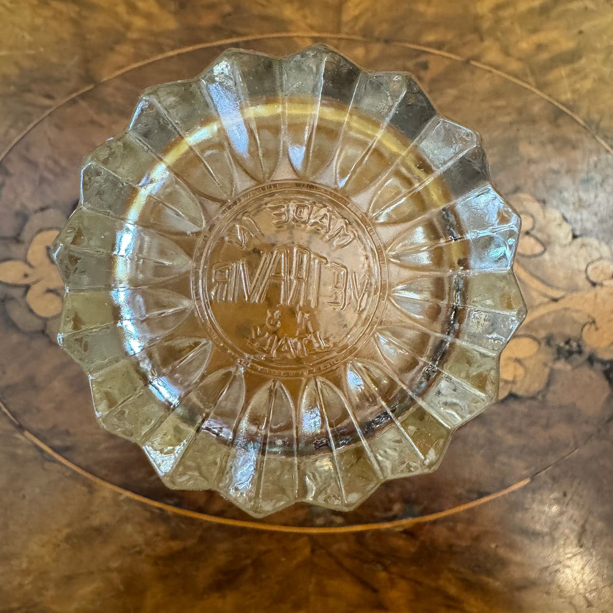 Vetravir Italian Diamond Cut Glass