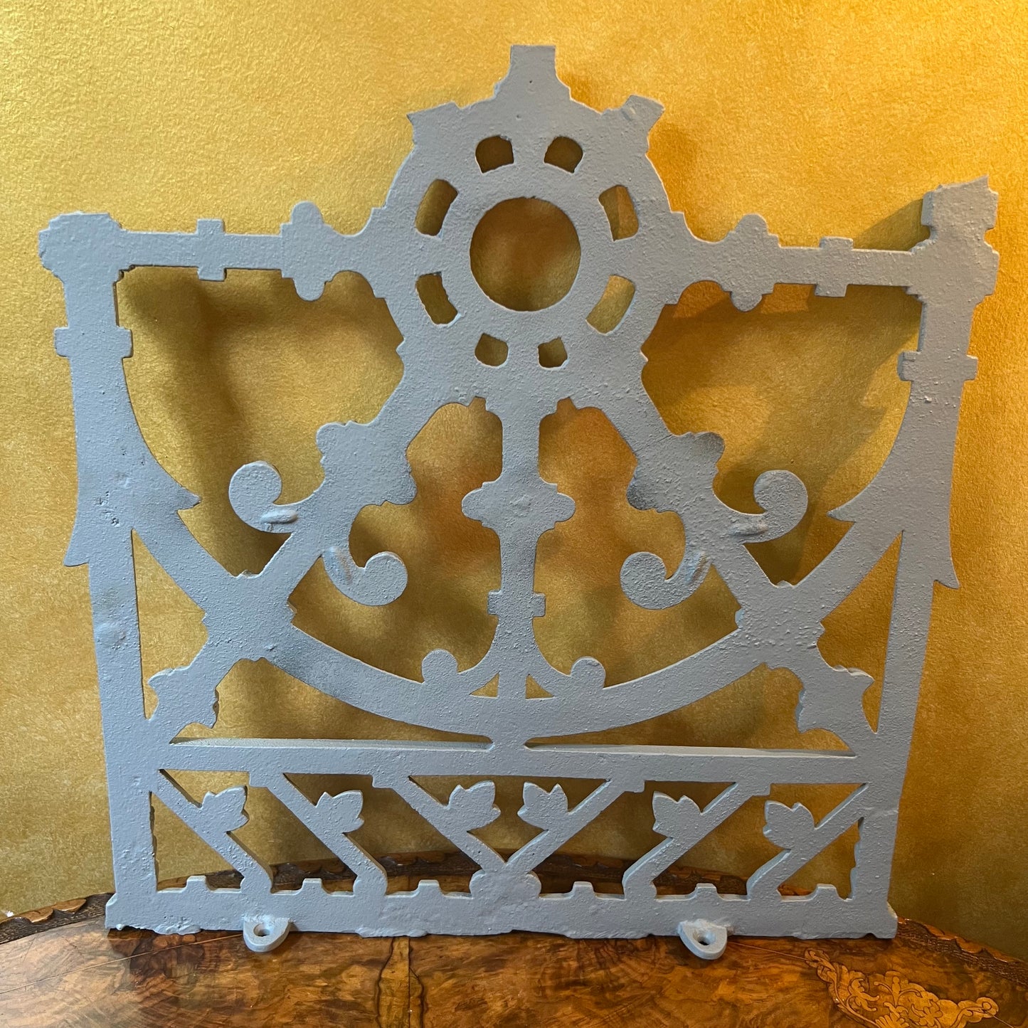 Victorian Cast Iron Lacework Panel