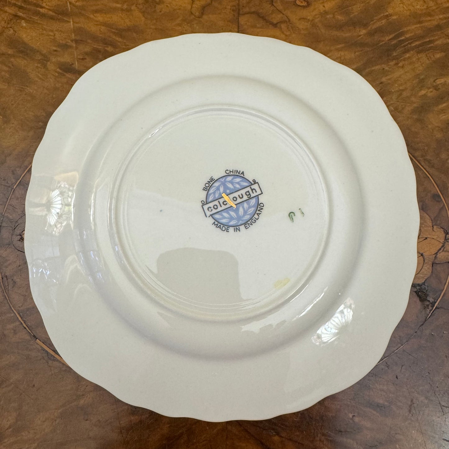Vintage Colclough Light Yellow Floral
