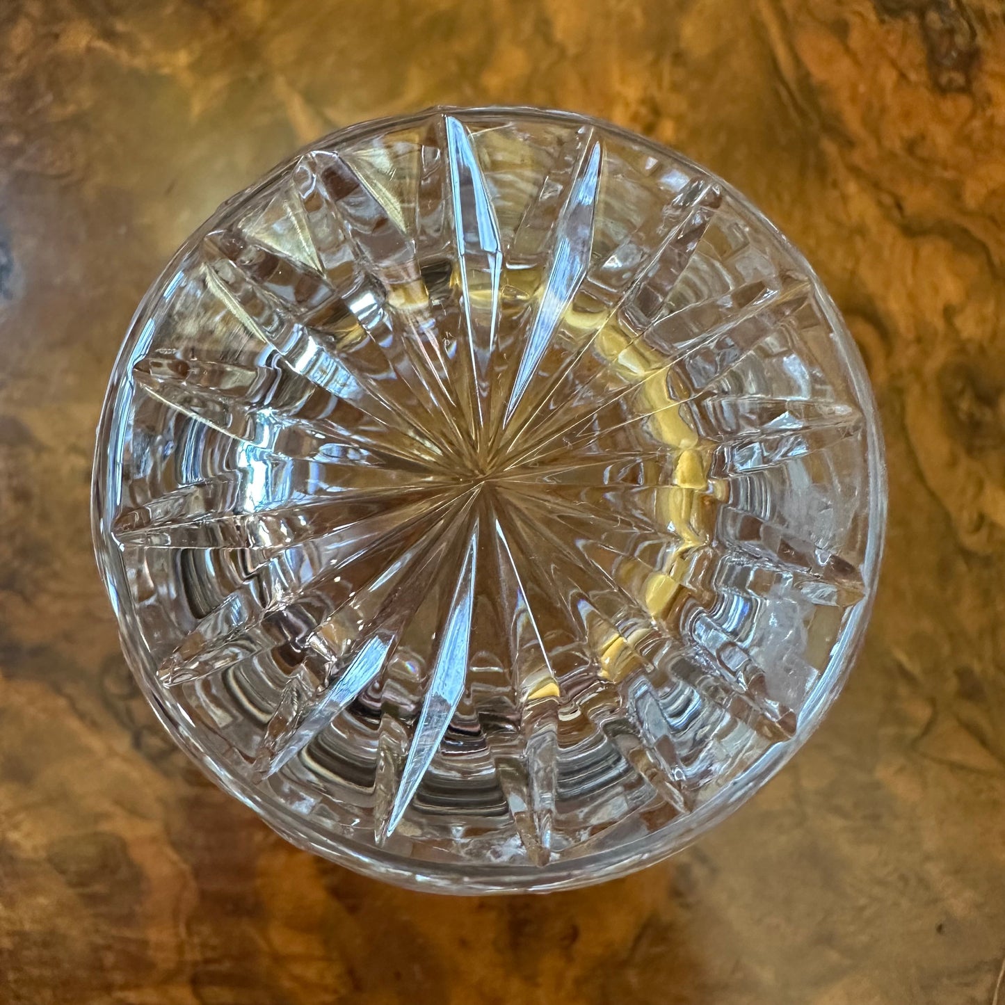 Vintage Crystal Drinking Glass