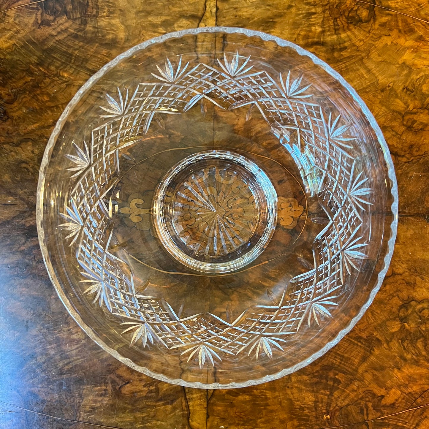 Vintage Edinburgh Crystal Bowl