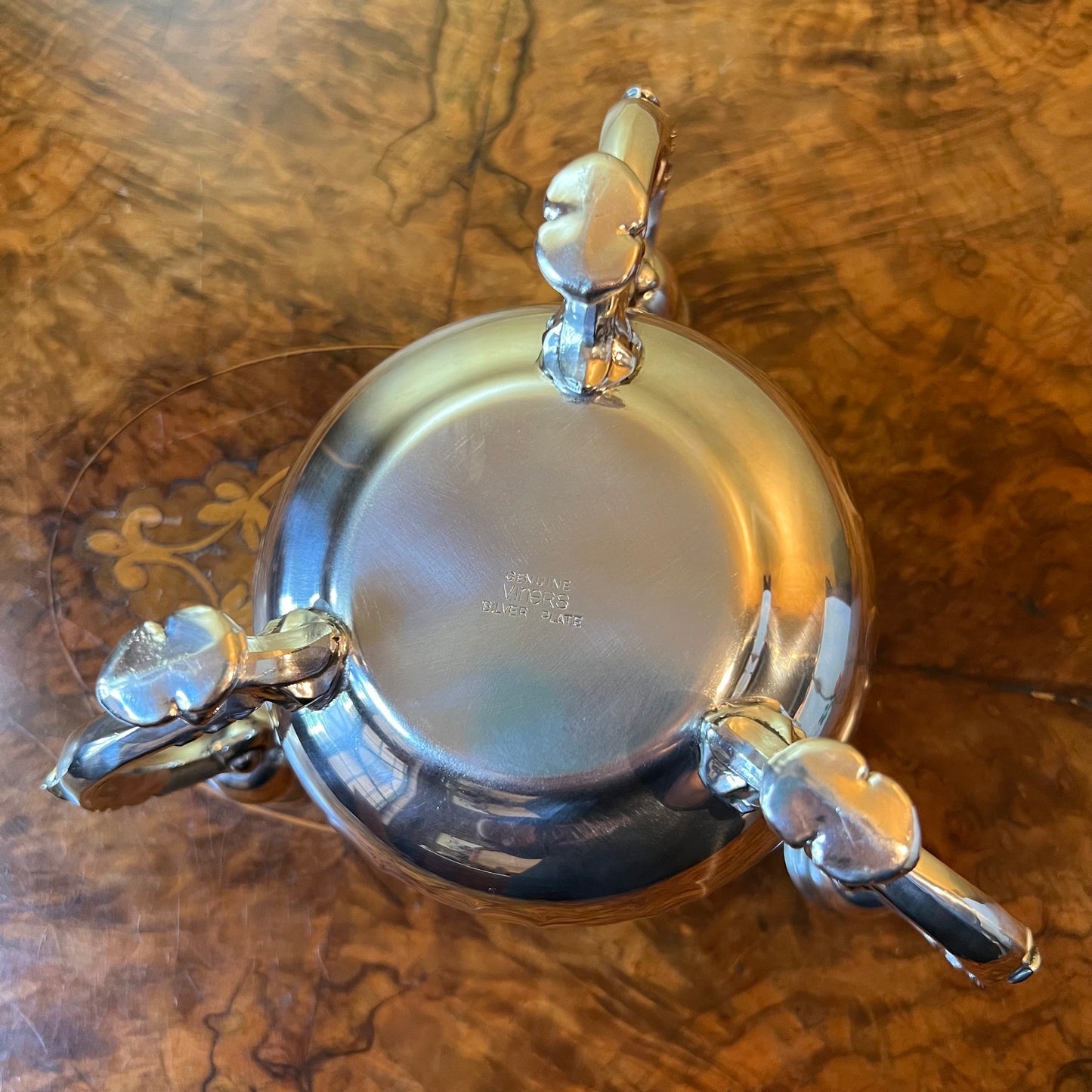 Vintage Genuine Viners Silver Plated Candelabra
