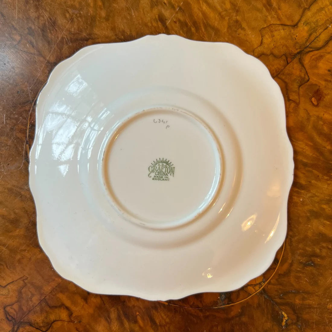 Vintage Grafton Floral Tea Cup Trio Set