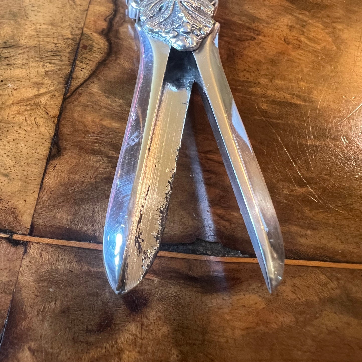 Vintage Hardy Silver Plated Scissors
