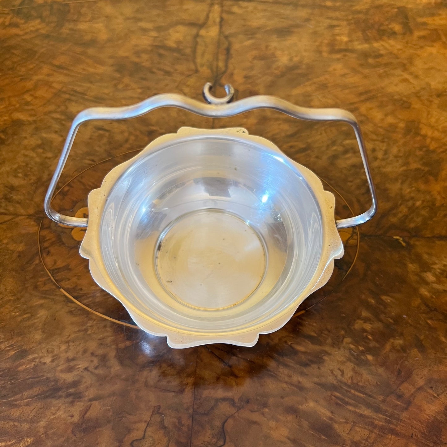 Vintage Imperial Phoenix Silver Plated Bowl