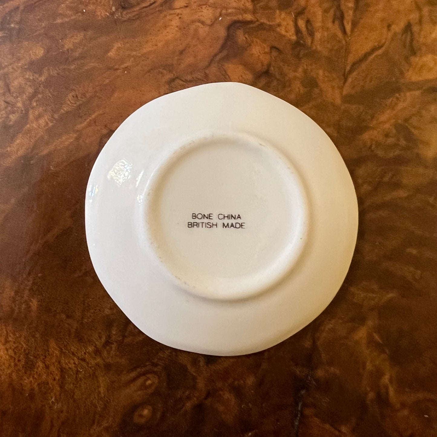 Vintage Miniature Scottish Print Pin Dish