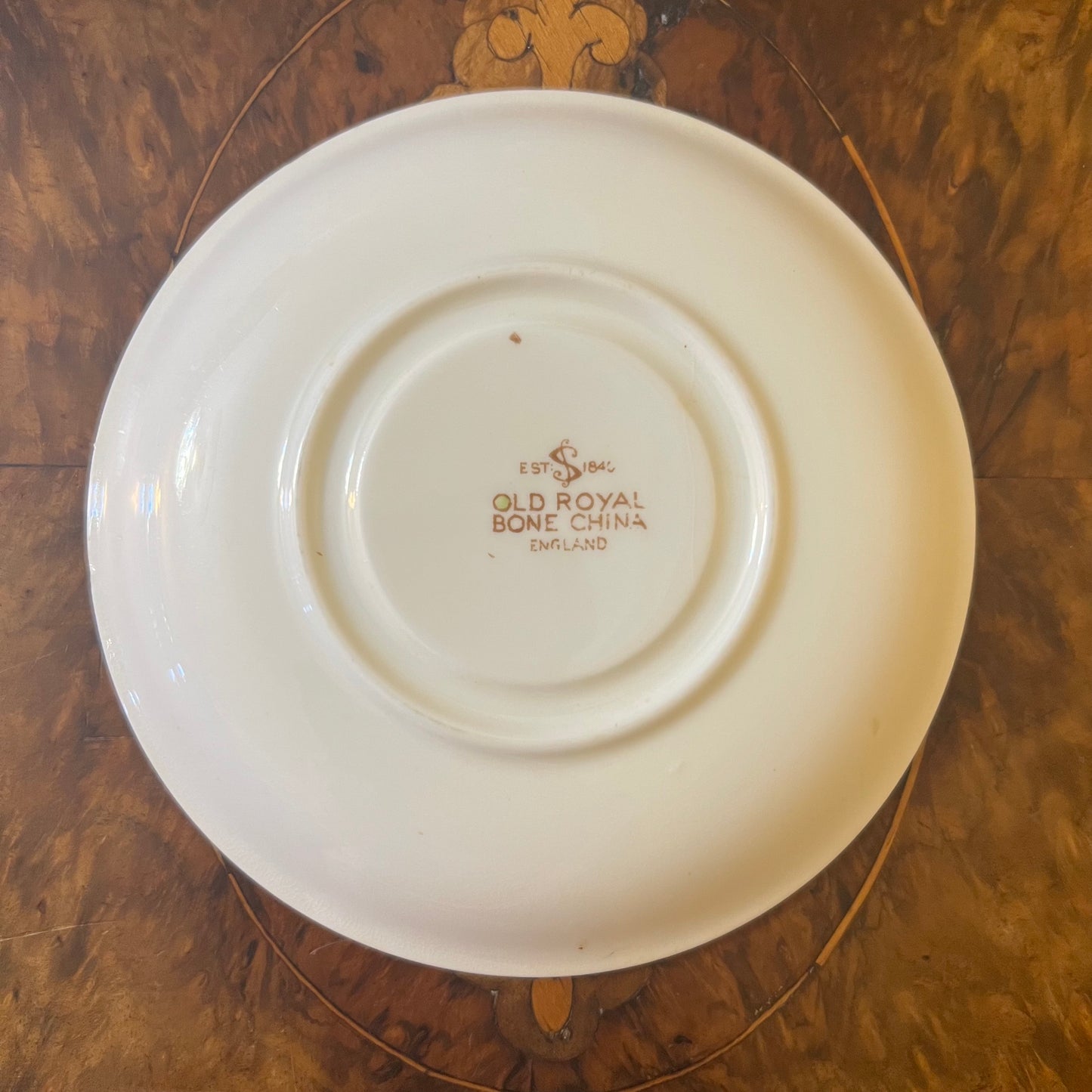Vintage Old Royal Saucer