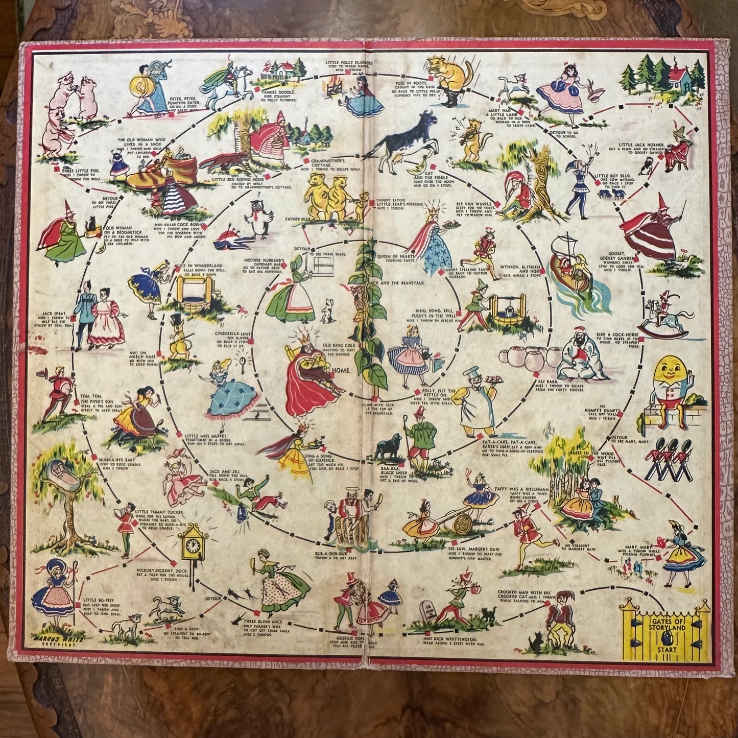 Pied Piper Storyland Board Game Board Only