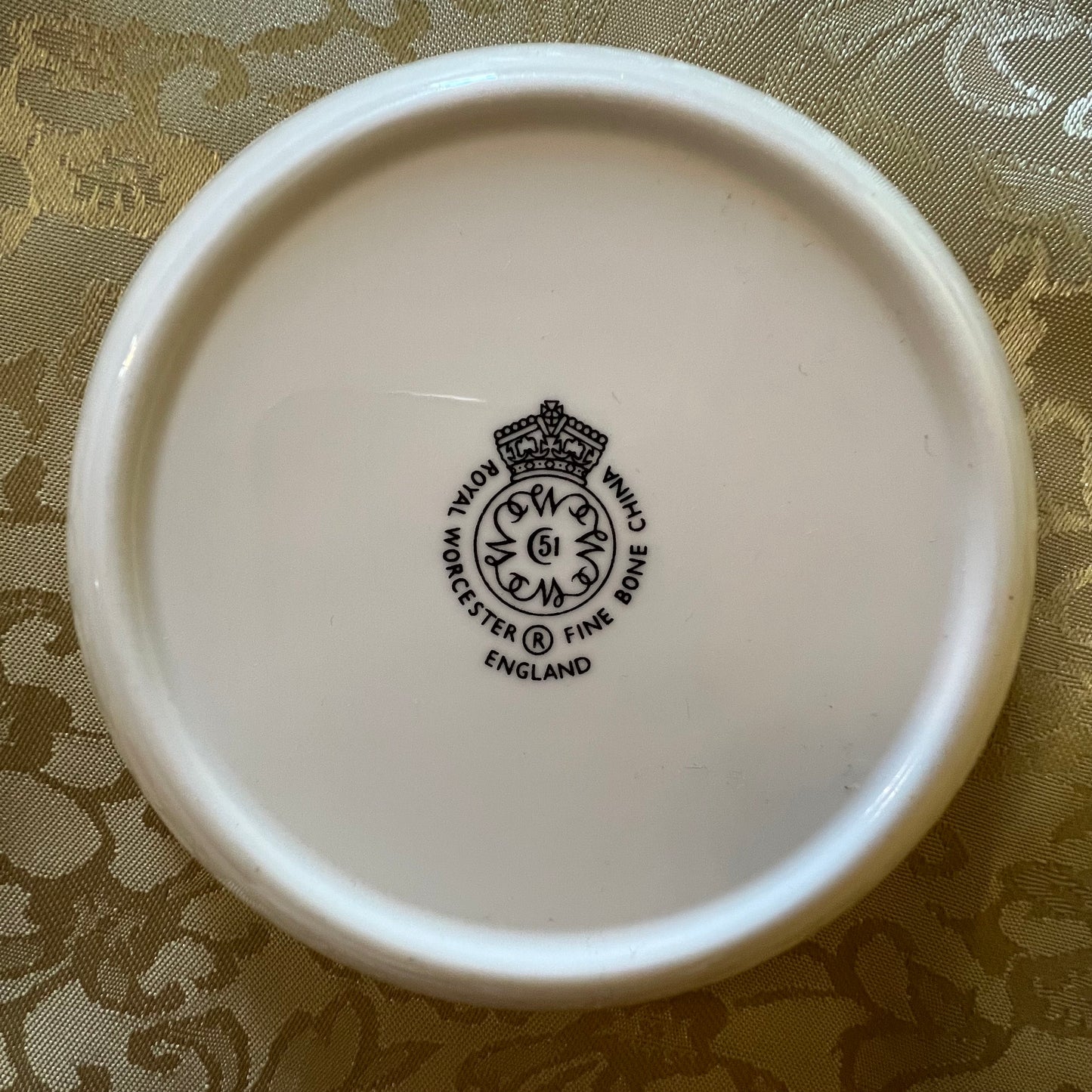 Vintage Royal Worcester Floral Dish