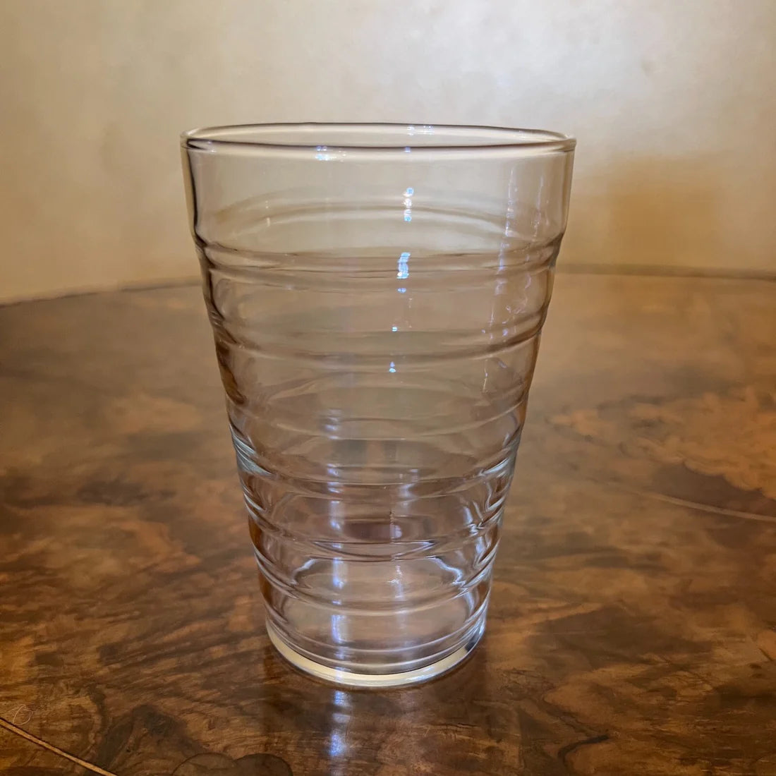 Vintage Striped Detail Glasses Set Of Four