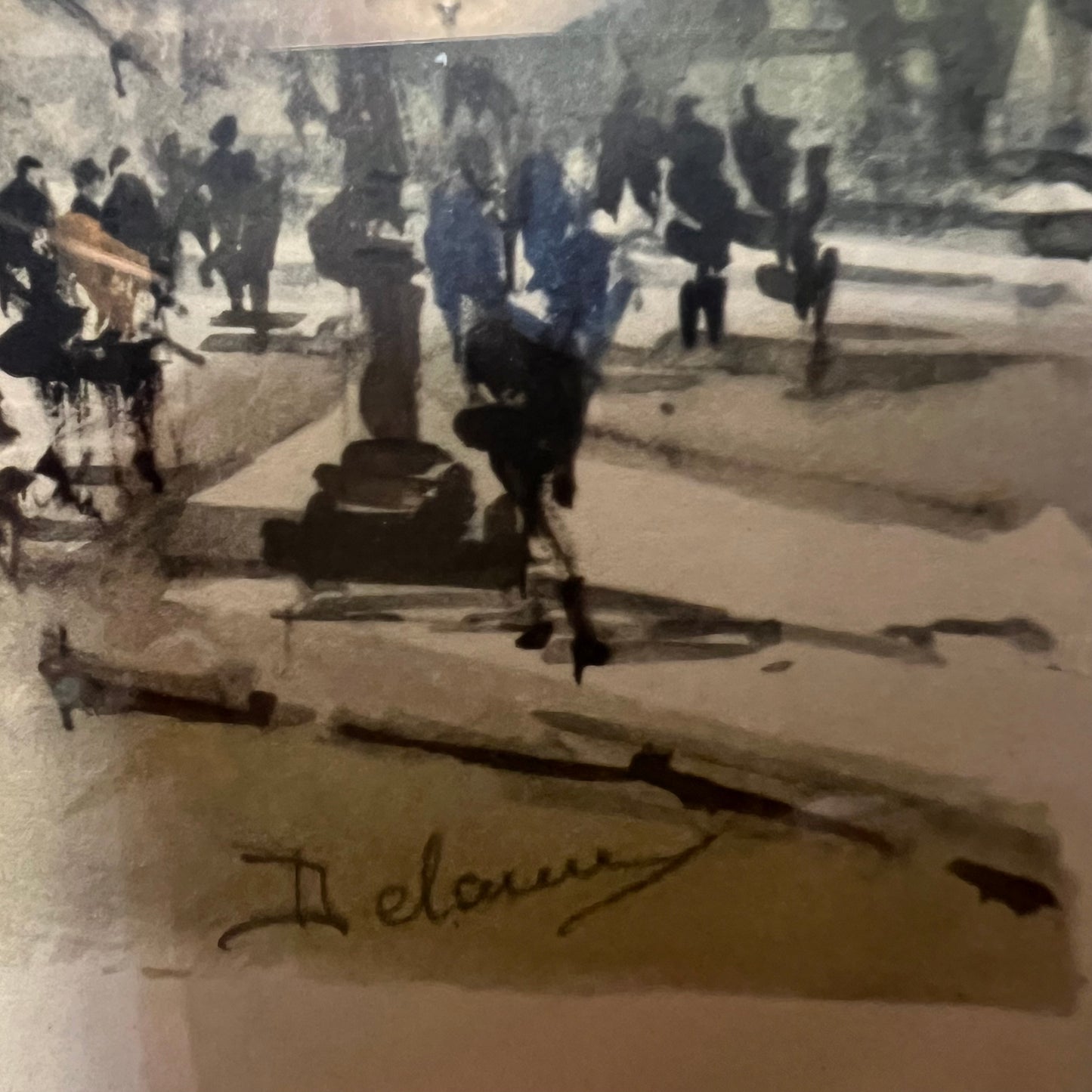 Vintage Watercolour Of Moulin Rouge Wall Art